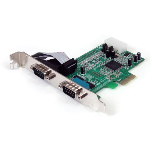 Imagen 0 de Tarjeta 2 Port Native PCI Express RS232 Serial Adapter Card PEX2S553 StarTech