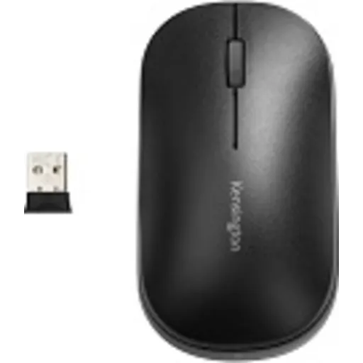 Mouse Inalámbrico Kesington SureTrack Óptico 2400dpi BT Dongle USB Negro 