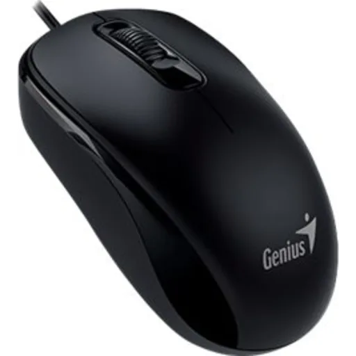 Imagen 1 de Mouse Alámbrico Genius DX-110 Óptico 1000dpi 3 Botones USB Color negro