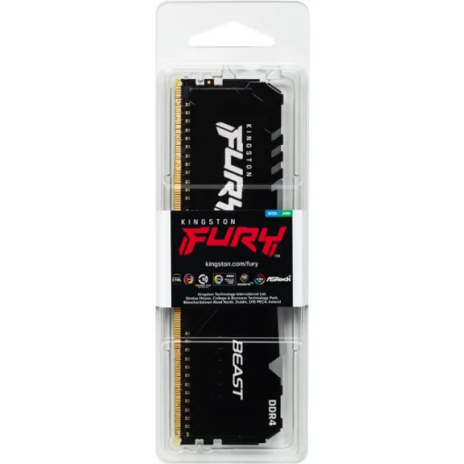 Imagen 4 de Memoria RAM 16GB DDR4 3200MHz DIMM CL16 Non-ECC 1.2v 288p - FURY Beast RGB