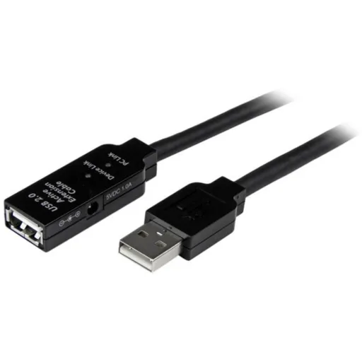 Cable de 2m de Extensión Alargador USB 2.0 - Macho a Hembra USB A -  Extensor - Blanco - 1 x Tipo A M