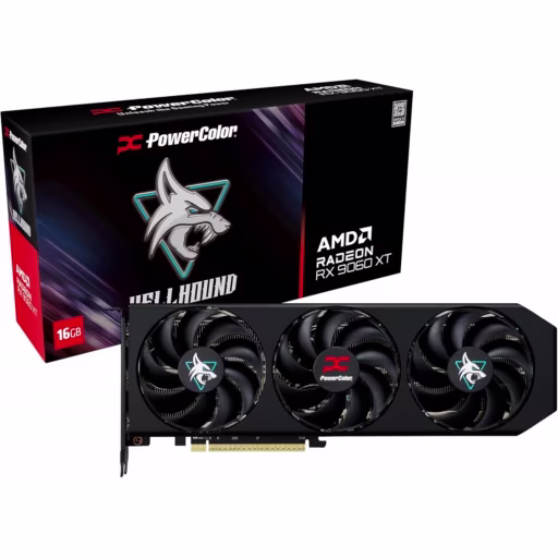 Imagen 0 de PowerColor Hellhound AMD Radeon RX 9060 XT 16GB GDDR6 [RX9060XT 16G-L/OC]