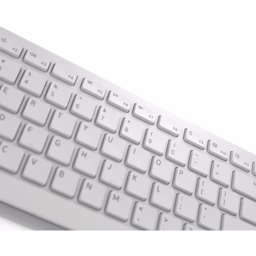 Imagen 6 de Kit Teclado Mouse Dell KM5221W Conectividad Inalámbrica USB Color Blanco Español