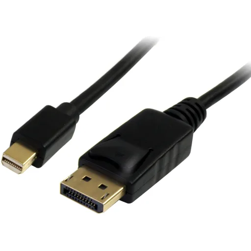 Imagen 0 de Cable Mini DP a DP v1.2 M/M 4K 3840x2400 60Hz 32AWG 2mts Color Negro - StarTech