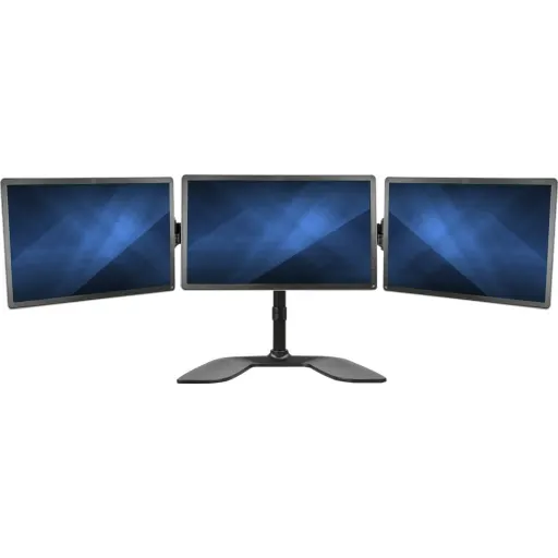 Imagen 1 de Soporte de Monitor Tipo Brazo Articulado para 3 Monitores Hasta 27" Color Negro