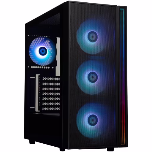 Imagen 0 de BitFenix Fang - Black (BFC-FANB75KKGSK-4A)
