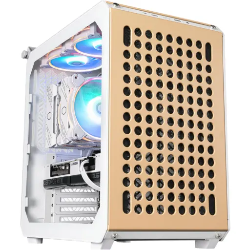 Imagen 13 de Gabinete Cooler Master Qube 500 Flatpack, Mid Tower USB3.2 USB-C Macaron Edition