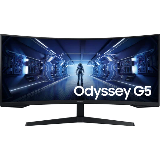 Imagen de Monitor Gamer Curvo Samsung Odyssey G5 34" VA 3440*1440 HDMI DP 1ms 165Hz