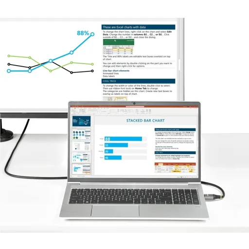 Imagen 4 de Cable HDMI M/M v2.0 4K 60Hz UHD c/Ethernet HighSpeed Premium Certif 1mt StarTech