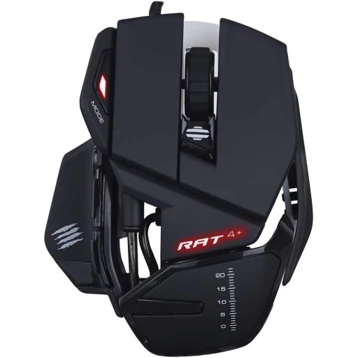 Imagen 0 de Mad Catz R.A.T. 4+ - Black (MR03MCAMBL00)