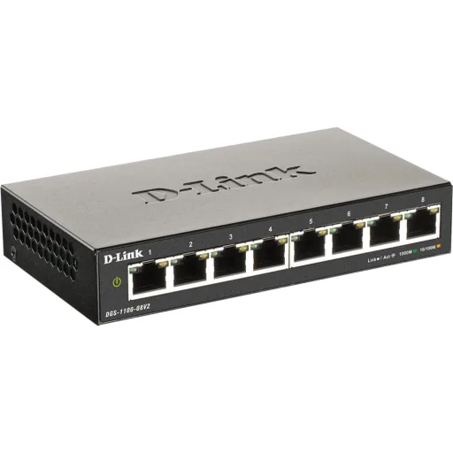 Imagen 2 de Switch D-Link DGS-1100-08, 8 Puertos Gigabit LAN RJ-48 1000Mbps Smart Managed 