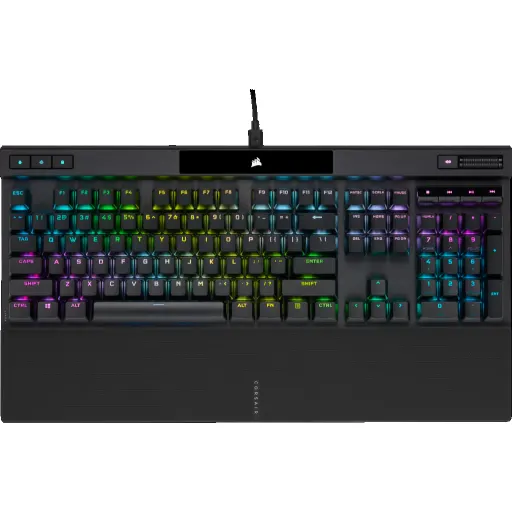 Imagen 0 de Corsair K70 RGB PRO Mechanical Gaming PBT Double Shot Pro Black - OPX (CH-910941A-NA)