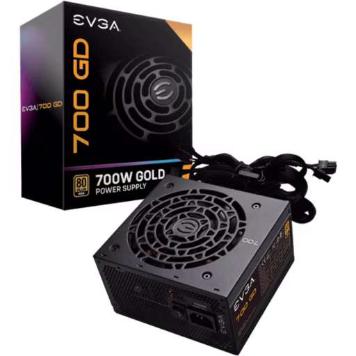 Imagen 0 de Fuente de Poder EVGA 700GD, 700W 80Plus Gold, PFC Act, No Modular ATX Negro