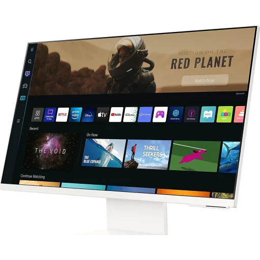 Imagen 2 de Monitor Smart Samsung M8 32" 4K 3840*2160 c/Cam VA WiFi BT HDMI 2*USB 60Hz