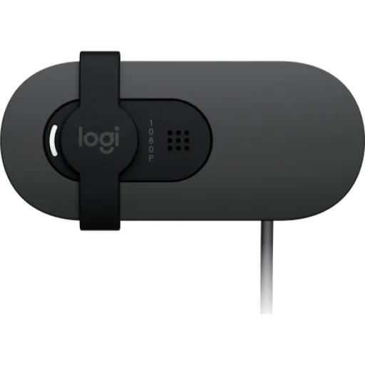 Imagen 4 de Cámara Web Logitech Brio 100, FHD1080p c/Mic Tapa Privacidad Color Graphite