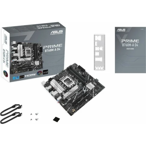 Imagen 2 de Tarjeta Madre Asus PRIME B760M-A D4 LGA1700 14°G 4*DDR4 2*M.2 DP HDMI USB3.2