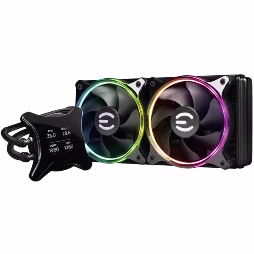 Imagen 0 de Refrigeracion liquida PC EVGA CLCx 240MM LCD