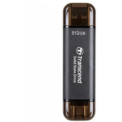 Imagen 0 de Unidad SSD Externo Transcend ESD310C 512GB USB C/A Lec1050MB/s Esc950MB/s