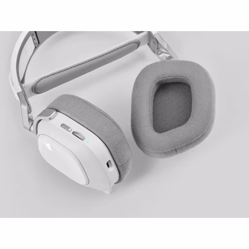 Imagen 12 de CORSAIR Gaming HS80 RGB - Auricular - tamano completo - 2,4 GHz - inalambrico - 