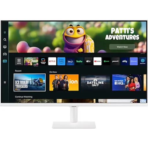 Imagen 3 de Monitor SmartTV Samsung Streaming M5 27" FHD 1920*1080 VA WiFi BT 2*HDMI 2*Hub