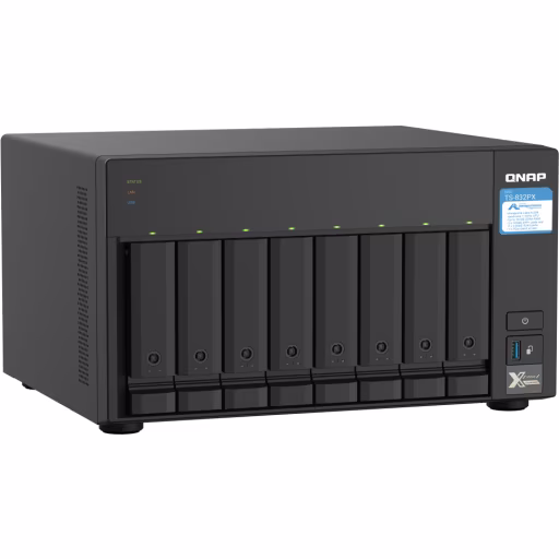 Imagen 2 de Servidor NAS QNAP TS-832PX-4G Apine AL324 RAM4GB Admite 8*SATA 3.5" Torre
