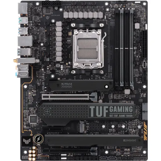 Imagen 3 de Tarjeta Madre Asus TUF GAMING X670E-PLUS WIFI AMD AM5 4*DDR5 4*M.2 DP HDMI USB-C