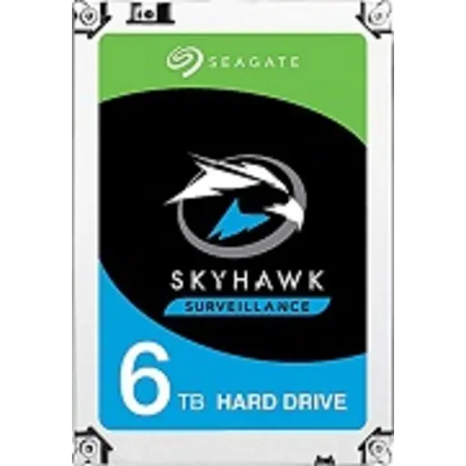 Imagen 2 de Disco Duro Seagate SkyHawk 6TB 3.5" 7200RPM SATA III 6GB/s 256MB p/NVR DVR