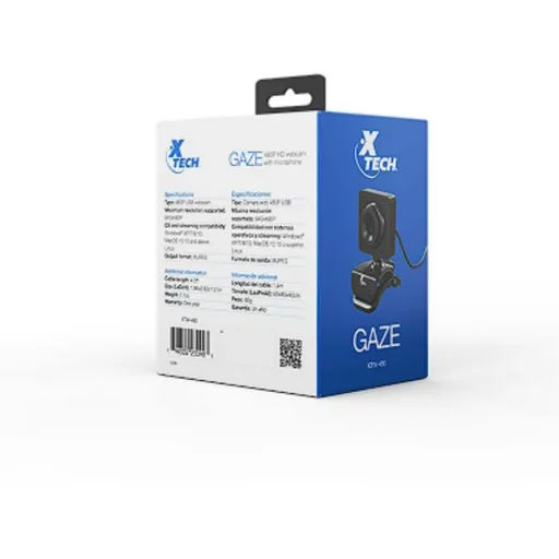 Imagen 6 de Cámara Web Xtech XTW-480 Gaze HD con Micrófono 640x480P Wired USB Negro