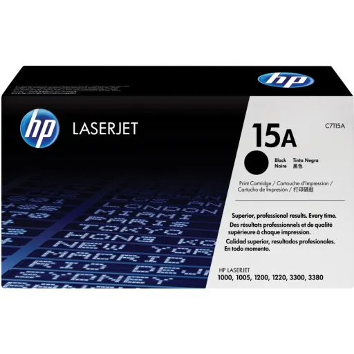 Imagen 1 de Toner HP 15A Negro comp 1200 1220 1000 1005 3300 3320 3330mfp 25.000 Páginas