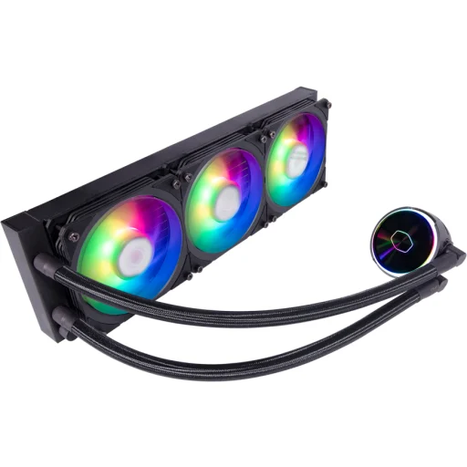 Imagen 2 de Refrigeración Líquida Cooler Master MasterLiq PL360 Flux ARGB Intel/AMD 3*120mm