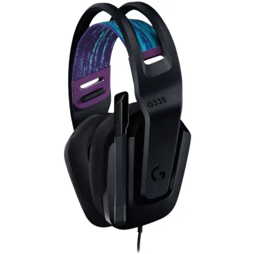 Imagen 0 de Audífonos Gamer Alámbricos Logitech G335, Diadema c/mic Jack 3.5mm Color Negro