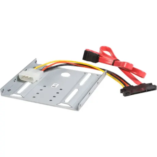 Imagen 3 de Kit Montaje StarTech Bracket Bahía 2.5/3.5" HDD+Cable Dato/Poder SATA 7+15 pines