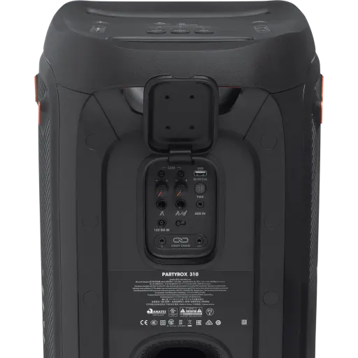 Imagen 6 de Parlante JBL Partybox 310, Bluetooth 240Vatios 2 vias Color Negro 