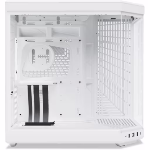 Imagen 2 de Gabinete Gamer Hyte Y70, USB-C 2*USB3.0 Vidrio templado No Incluye LCD BlancoNie