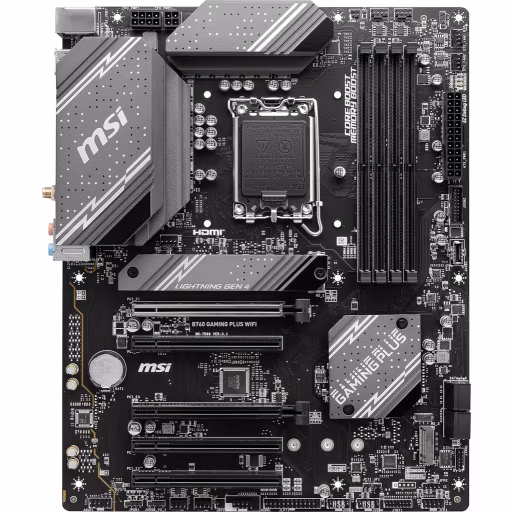 Imagen 1 de Tarjeta Madre MSI B760 GAMING PLUS WIFI LGA1700 14°G 4*DDR5 2*M.2 DP HDMI USB3.2