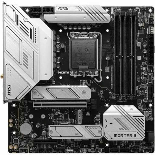 Imagen 2 de Tarjeta Madre MSI MAG B760M MORTAR WIFI II LGA1700 14°G 4*DDR5 3*M.2 DP HDMI ATX