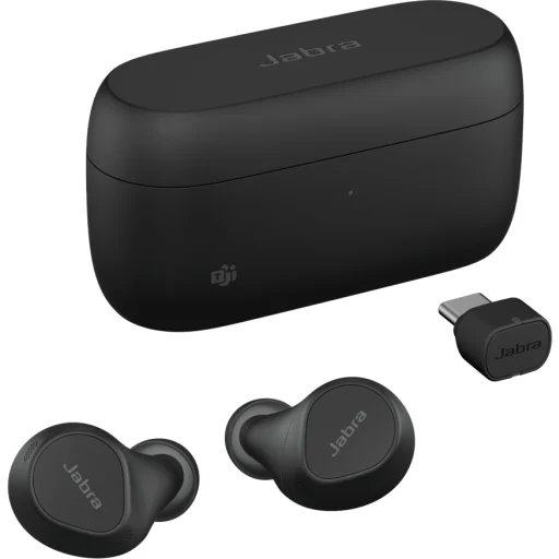 Imagen 2 de Audífonos Inalámbricos Jabra Evolve2 Buds MS con Estuche de Carga, BT 5.2, USB-C