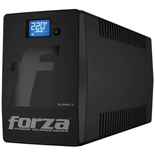 Imagen 3 de UPS Forza SL-612UL-C Smart UPS 600VA/360W 220V 4-Italian 1-IEC