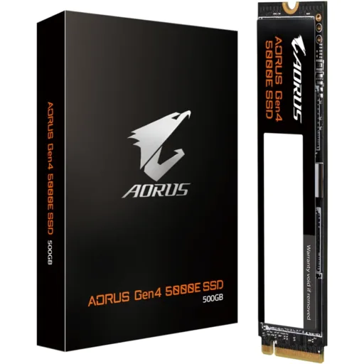 Imagen 0 de Gigabyte Aorus Gen4 5000E SSD 500 GB (AG450E500G-G)
