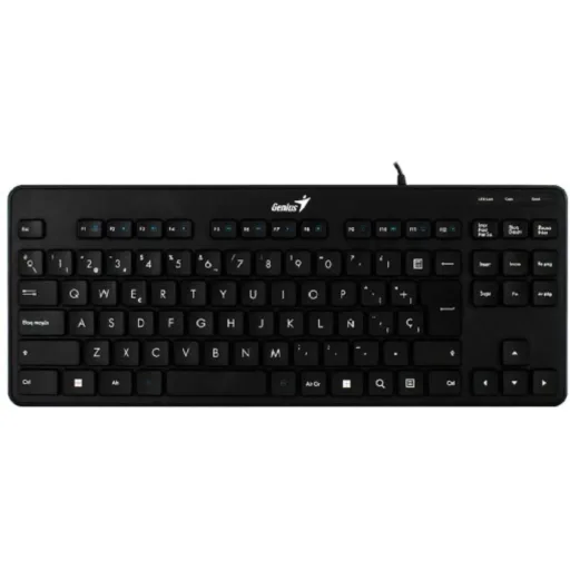Imagen 0 de Teclado Alámbrico Genius LuxeMate 110 12 Teclas Fn Cable USB 1.5mt Esp Chocolate
