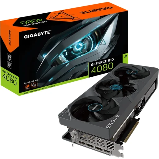 Imagen 0 de Gigabyte GeForce RTX 4080 16GB EAGLE OC [GV-N4080EAGLE OC-16GD]