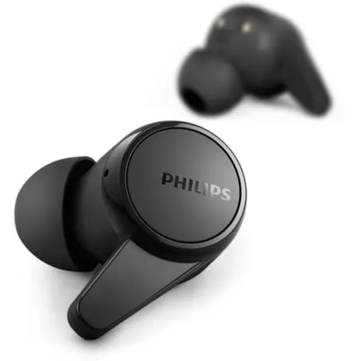 Imagen 2 de Audífonos Inalámbricos Philip TAT1207BK, InEar c/mic Cuna de carga BT5.2 Negro