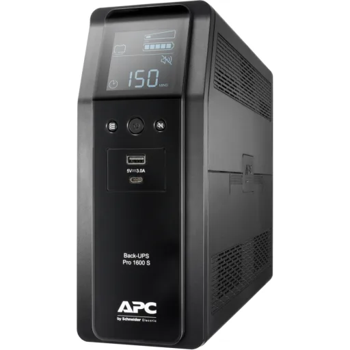 Imagen 1 de UPS APC Back-UPS Pro BR1600SI APC 1600VA, 8 Salidas AVR Interfaz LCD Salida 960W