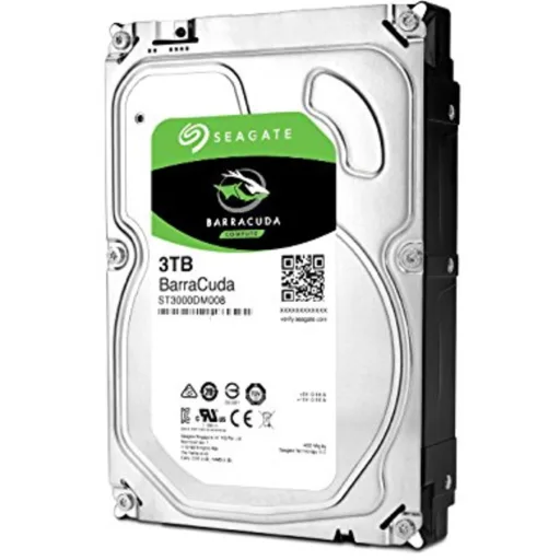 Imagen 0 de Disco Duro Seagate Barracuda 3TB 3.5" 5400RPM SATA III Cache 256MB p/PC