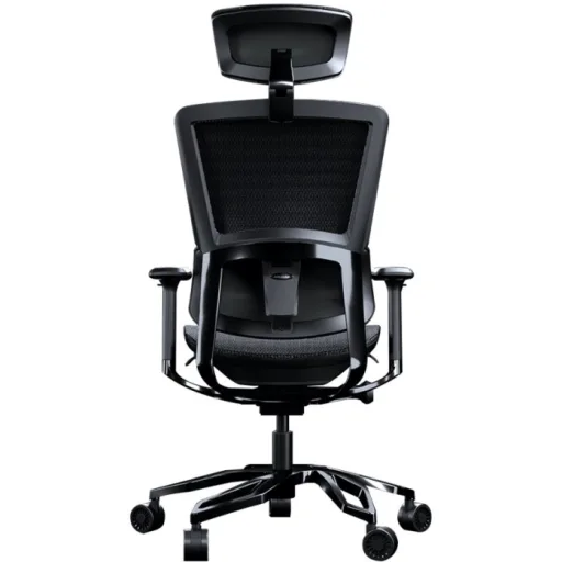 Imagen 6 de COUGAR Argo - Silla - ergonómico - reposabrazos - forma de T - inclinación - giratorio - piel PVC, malla - negro