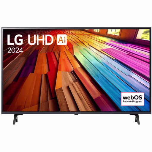 Imagen 0 de Televisor LG UT80 AI 2024 43" 4K UHD SmartTV WiFi LAN BT HDMI 2*USB RF Óptical