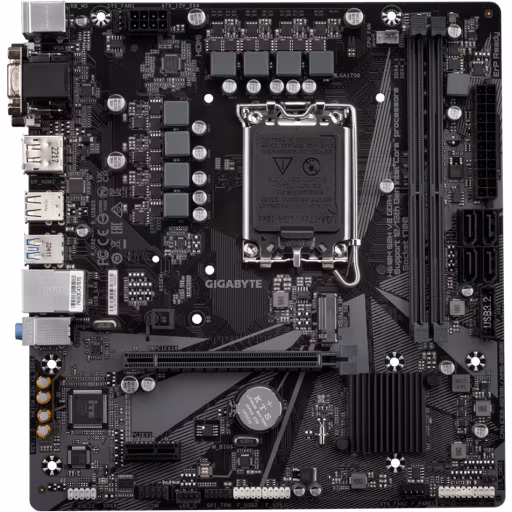 Imagen 1 de Tarjeta Madre Gigabyte H610M S2H V2 DDR4 LGA1700 12/13°G 2*DDR4 HDMI DP DVI mATX