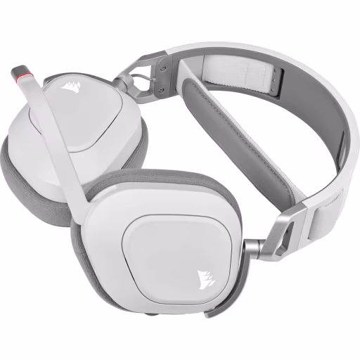 Imagen 3 de CORSAIR Gaming HS80 RGB - Auricular - tamano completo - 2,4 GHz - inalambrico - 