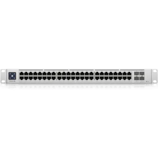 Imagen 1 de Switch Ubiquti Layer 3 48Ptos PoE+(48*2.5GE) 720W 4*SFP Gestionado Mont en Rack