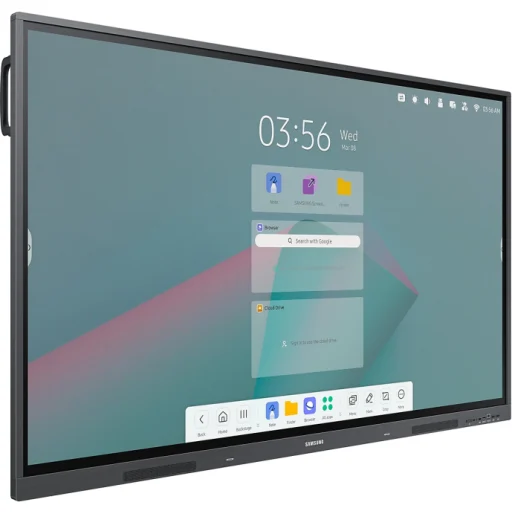 Imagen 5 de Pizarra Interactiva Samsung Flip 65"3840*2160 ADS HDMI USB RS232 IR RJ45 BT WIFI